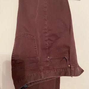 Jones New York Chocolate Brown Jeans Mid Rise Size 6